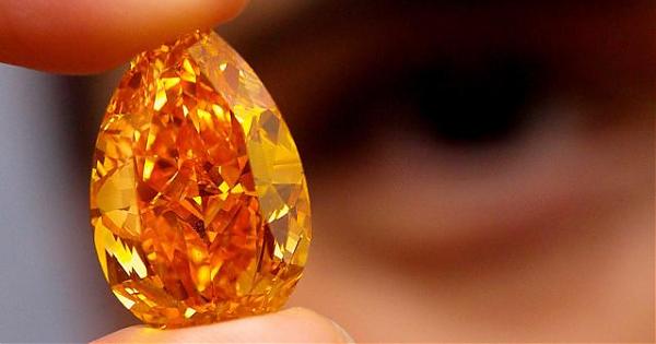 難得又少見  珍稀的橘色鑽石