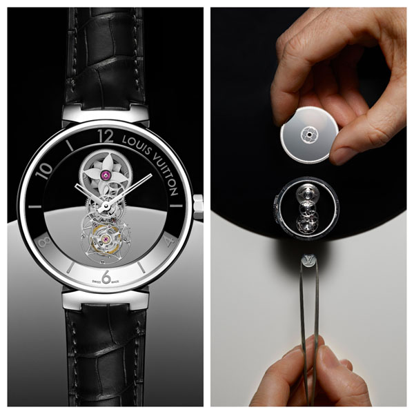 Louis Vuitton, Tambour Moon Mysterieuse Flying Tourbillon