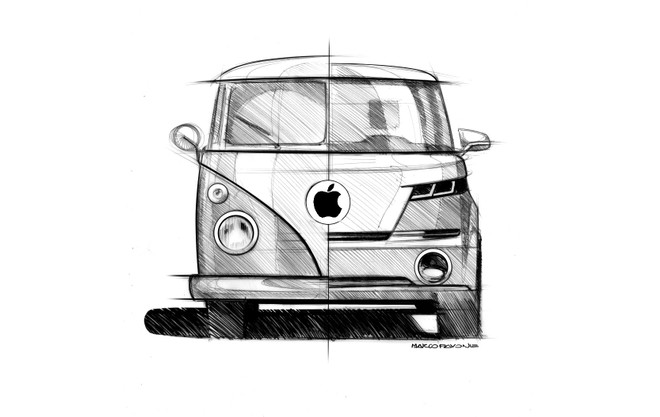 Volkswagen T6將改造成Apple無人駕駛車