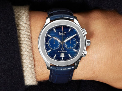 高級運動錶不一定高不可攀 伯爵Piaget Polo s不鏽鋼計時錶