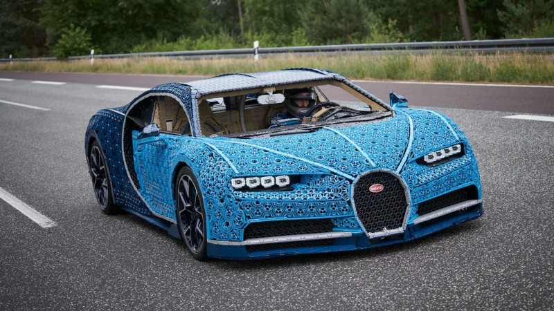 時速不是重點　樂高版Bugatti Chiron真的可以開！