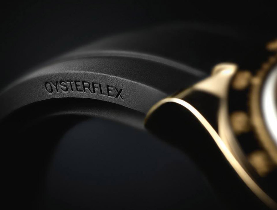 舒适耐用的Oysterflex 劳力士橡胶表带