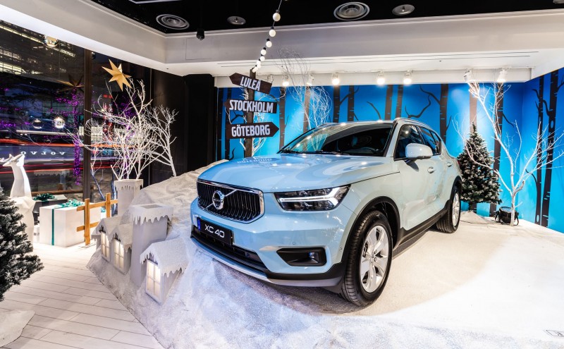 北欧圣诞专车驾到 Volvo XC40体验限时登场