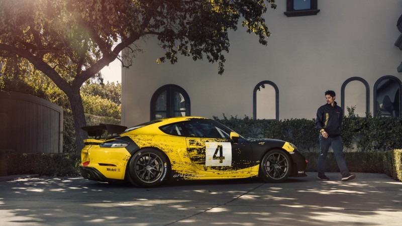 比碳纤维更天然,保时捷首款採用有机纤维复合材质量产车 第二代Porsche 718 Cayman GT4驾到