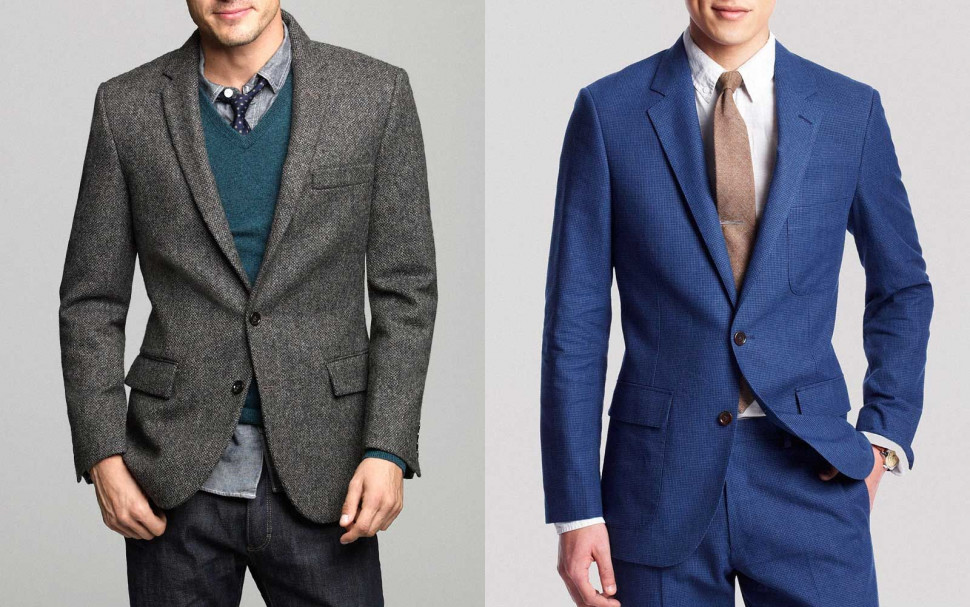 Suit和Jacket都是西裝，他們間究竟有什麼不同