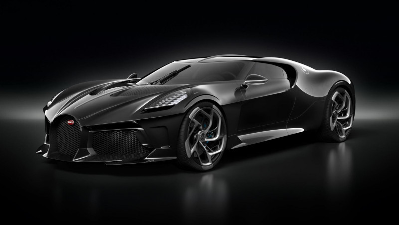 含稅1670萬歐元的豪華超跑Bugatti La Voiture Noire 靈感來自布加迪Type 57 SC Atlantic