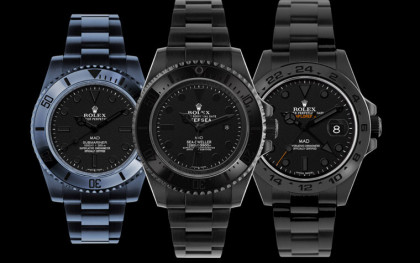 觉得原厂劳力士太保守吗 手表改装品牌MAD Paris专门打造跟人不一样的ROLEX表