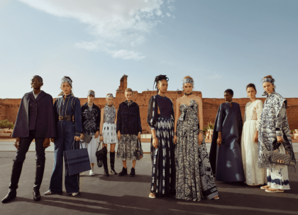 Dior用服饰颂扬不同文化的精彩 与多位来自非洲的艺术者合作打造早春度假系列