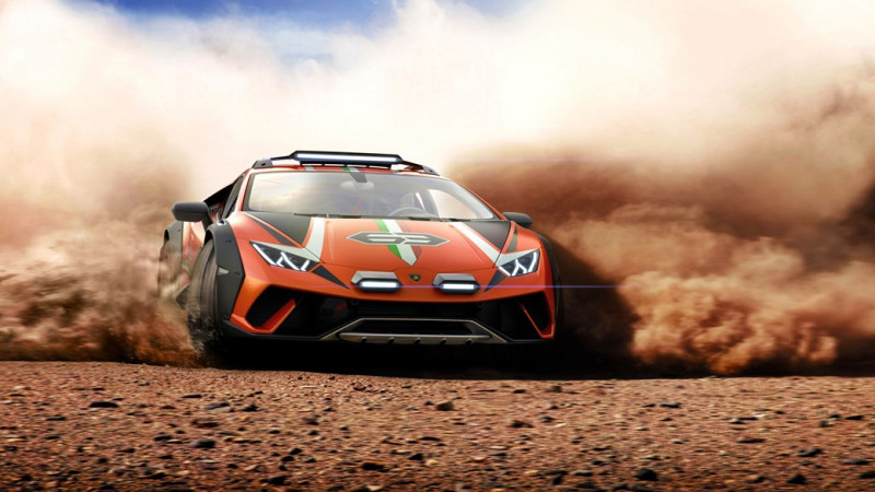 蓝宝坚尼也能越野?!Lamborghini Huracan Sterrato