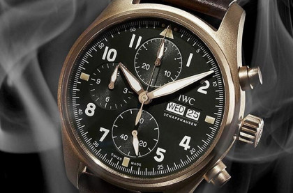 IWC 2019年最夯的飛行員系列 銅殼綠面噴火戰機計時錶 