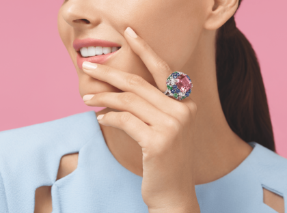 海瑞溫斯頓完美結合彩色寶石與鑽石推出全新Winston Candy系列
