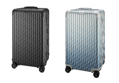 DIOR and RIMOWA联名系列成为时尚造型的完美配件