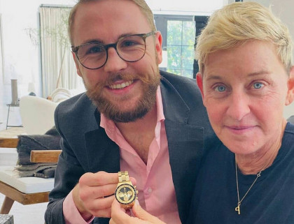 Ellen DeGeneres爱表砸钱不手软 最近刚入手台币约两千万的古董劳力士