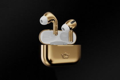 18K金打造AirPods Pro要價200萬元