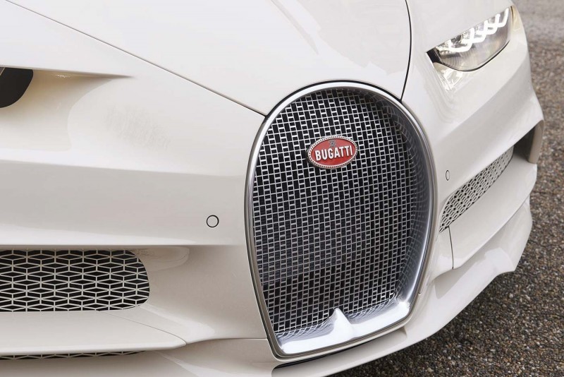 水箱罩都是满满的H！首见布加迪X爱马仕 Bugatti Chiron Hermes Edition