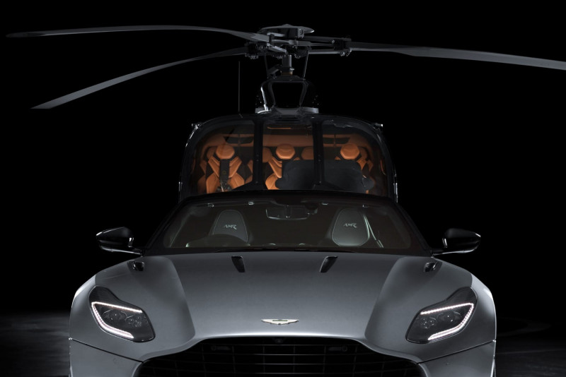 Aston Martin聯手空中巴士專為富豪打造私人直升機
