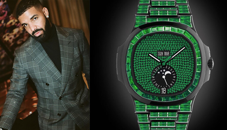 LV男裝總監Virgil Abloh幫Drake設計一款超罕見的PP金鷹