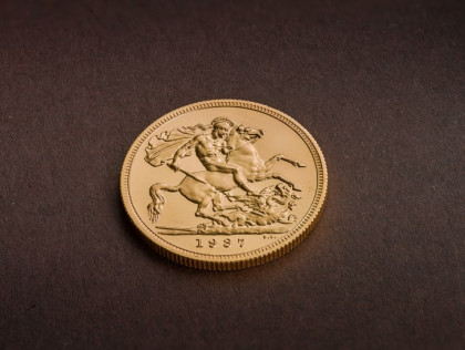 英國一枚稀有金幣創紀錄賣4000萬元