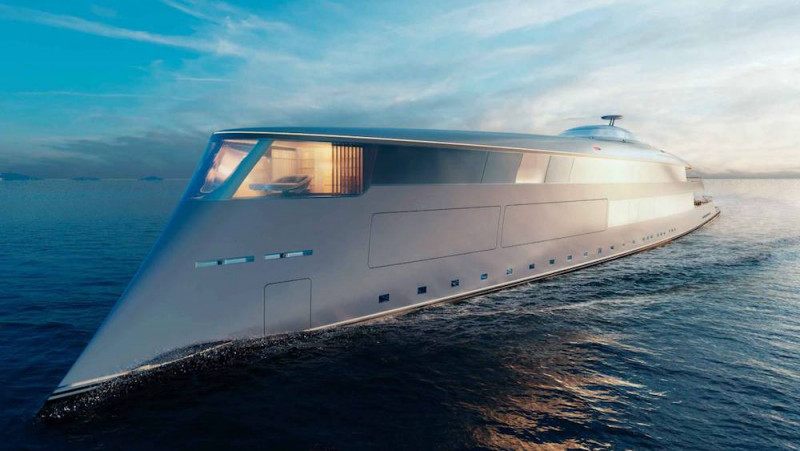 比尔盖兹5亿英镑买了世界第一艘氢动力超级游艇？