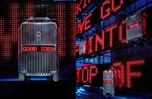 RIMOWA全新Reflection系列行李箱上竟然有一片LED螢幕