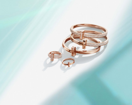 TIFFANY推出全新Tiffany T1系列彰顯了標誌性的T圖樣