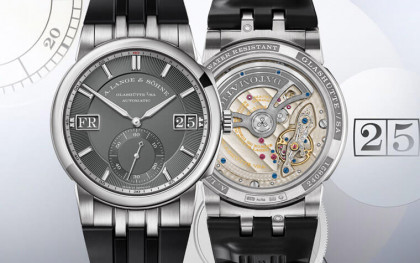 朗格Odysseus 2020年推出白金改款搭配橡膠錶帶