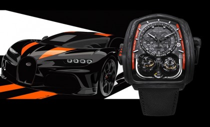 布加迪世界最速量產車Chiron再出聯名手錶 價格和限量數都很驚人