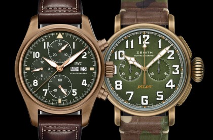 青銅飛行計時錶推薦 IWC和真力時價格都在20萬等級