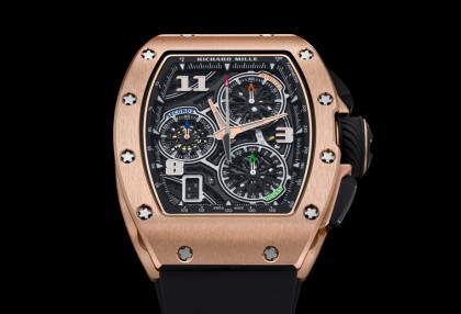 RICHARD MILLE這款紅金計時錶擁有特殊專利設計 至少上看700萬台幣