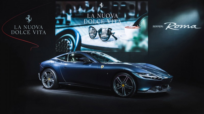 法拉利GT跑車Ferrari Roma正式登台 入門1185萬元