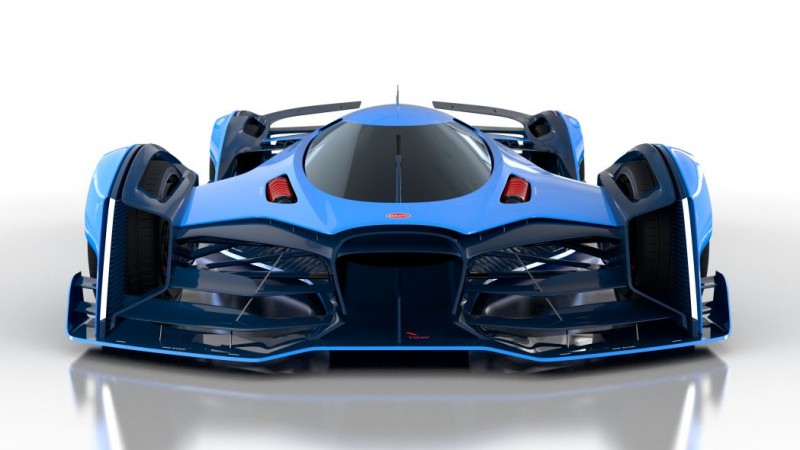 夢幻車圖集：離子動力駛向2050年  Bugatti Vision Le Mans概念車