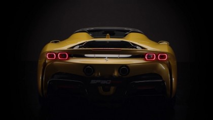 法拉利第一款混合动力超跑 Ferrari SF90 Spider 马力破千