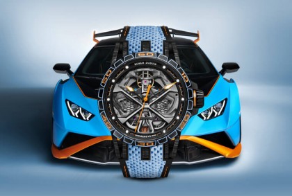 LAMBORGHINI最強小牛現身 羅杰杜彼Excalibur聯名錶齊發