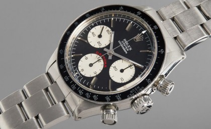 又有一支Paul Newman Daytona在拍卖会上以超狂价格成交