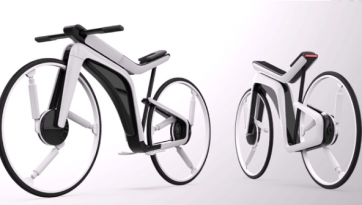 TESLA Model B 特斯拉最新概念电动自行车