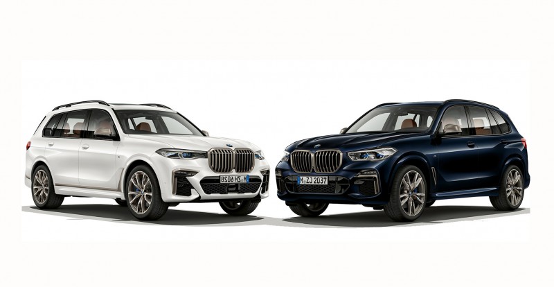 2021 BMW X5、X7 M50i公布价格550万、645万