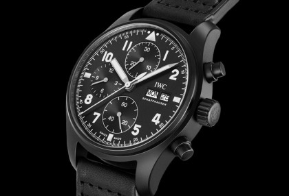 IWC新款瓷化鈦金屬飛行錶蘊含致敬經典意義