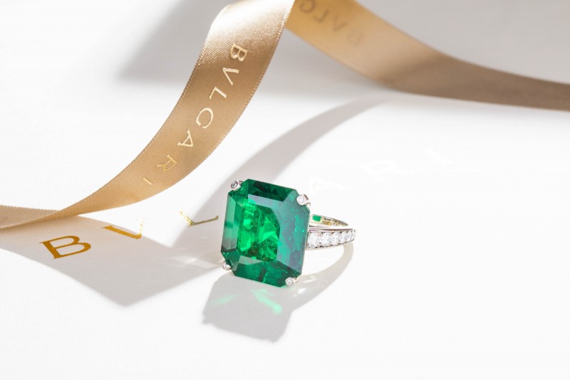 首见3亿祖母绿钻戒  宝格丽300件顶级珠宝震撼展出