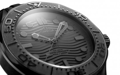 2021年暗黑系海馬潛水300米陶瓷錶