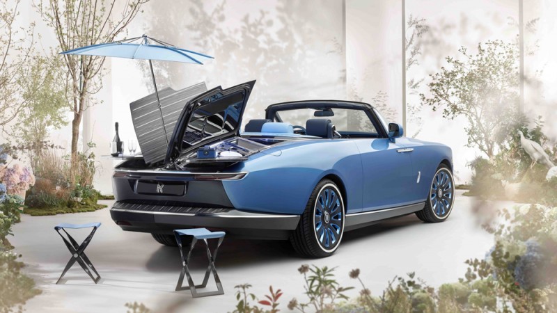 挑戰史上最貴汽車  勞斯萊斯Rolls-Royce Boat Tail享有私人後花園