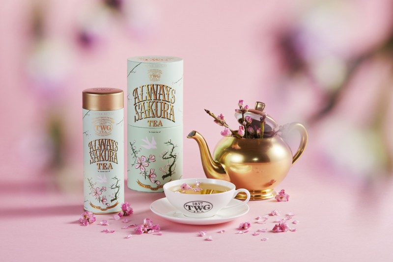 茶叶、马卡龙、日式茶壶 TWG TEA 2021限定「永恆之樱」」领你融入日本浪漫之境
