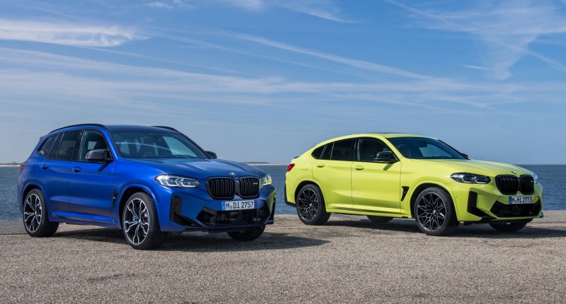 2022 BMW X3、X4 M Competition外表更杀马力更猛
