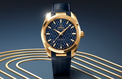 搶在東京奧運前夕 歐米茄再推出最新Aqua Terra紀念錶