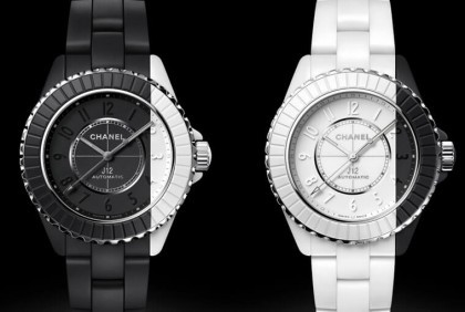 香奈兒J12黑白陶瓷對錶僅只一組專為Only Watch拍賣而生