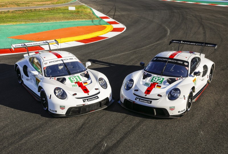保时捷挑战法拉利赛车主场 Porsche 911 RSR出赛2021 FIA世界耐力锦标赛