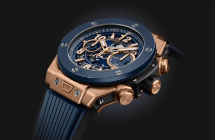 錶壇唯一錶殼材質組合 評點宇舶國王金藍陶瓷計時碼錶