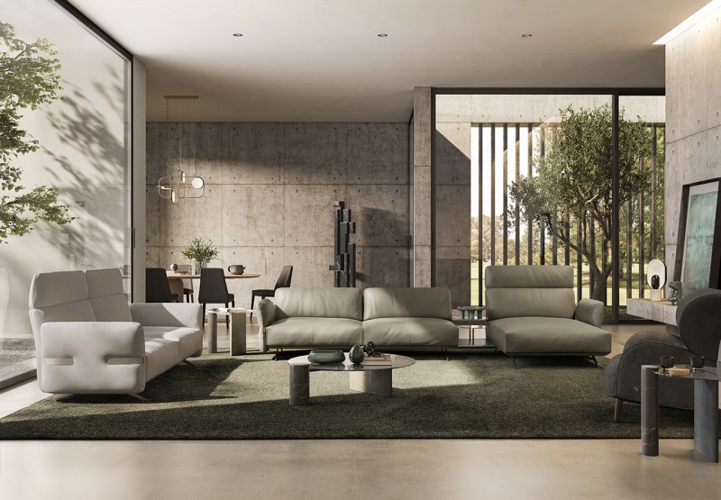 義大利名家操刀  NATUZZI新款沙發、單椅、床具散發南義舒適風情