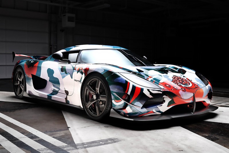 科尼賽克Agera RS化身「世界上最快的藝術品」