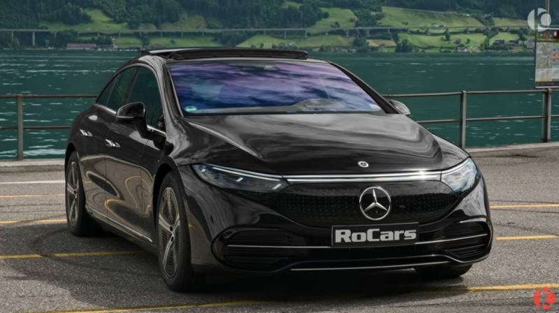 外媒开箱2022宾士旗舰电动车Mercedes-Benz EQS 580外观内装细节（影片）