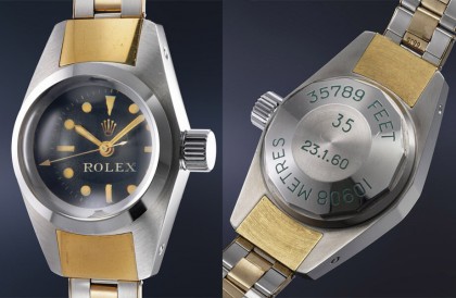 預估價格超過7000萬的勞力士原型潛水錶將登上拍賣會